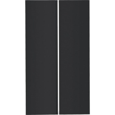 Panduit Split Side Panel for 48 RU 1200mm Depth cabinet. Color: Black
