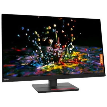 Lenovo ThinkVision P32p-20 32" Class Webcam 4K UHD LCD Monitor - 16:9 - Raven Black