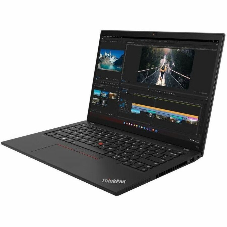 Lenovo ThinkPad T14 Gen 4 21HD0019AU 14" Touchscreen Notebook - WUXGA - Intel Core i5 13th Gen i5-1335U - 16 GB - 512 GB SSD - Thunder Black