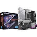 GIGABYTE B760M AORUS ELITE AX Gaming Desktop Motherboard - Intel B760 Chipset - Socket LGA-1700 - Micro ATX