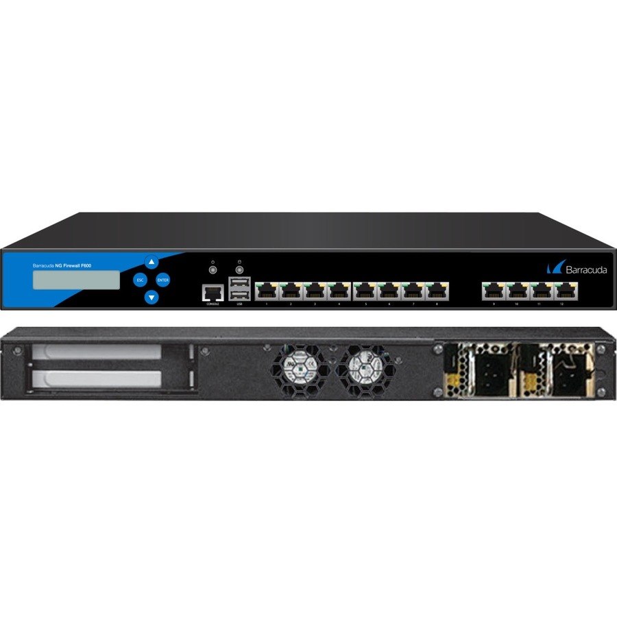 Barracuda F600 Network Security/Firewall Appliance