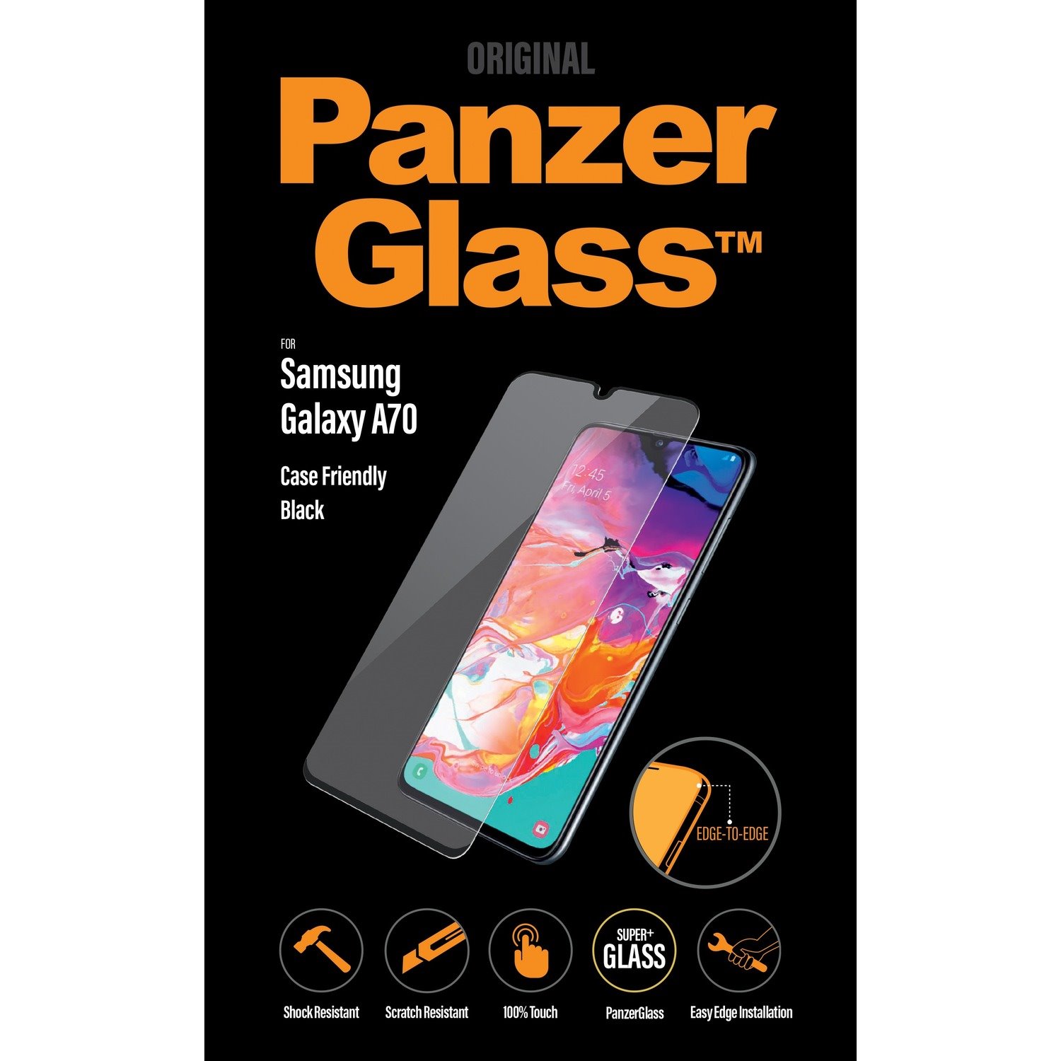 PanzerGlass Original Tempered Glass Screen Protector - Crystal Clear - 1