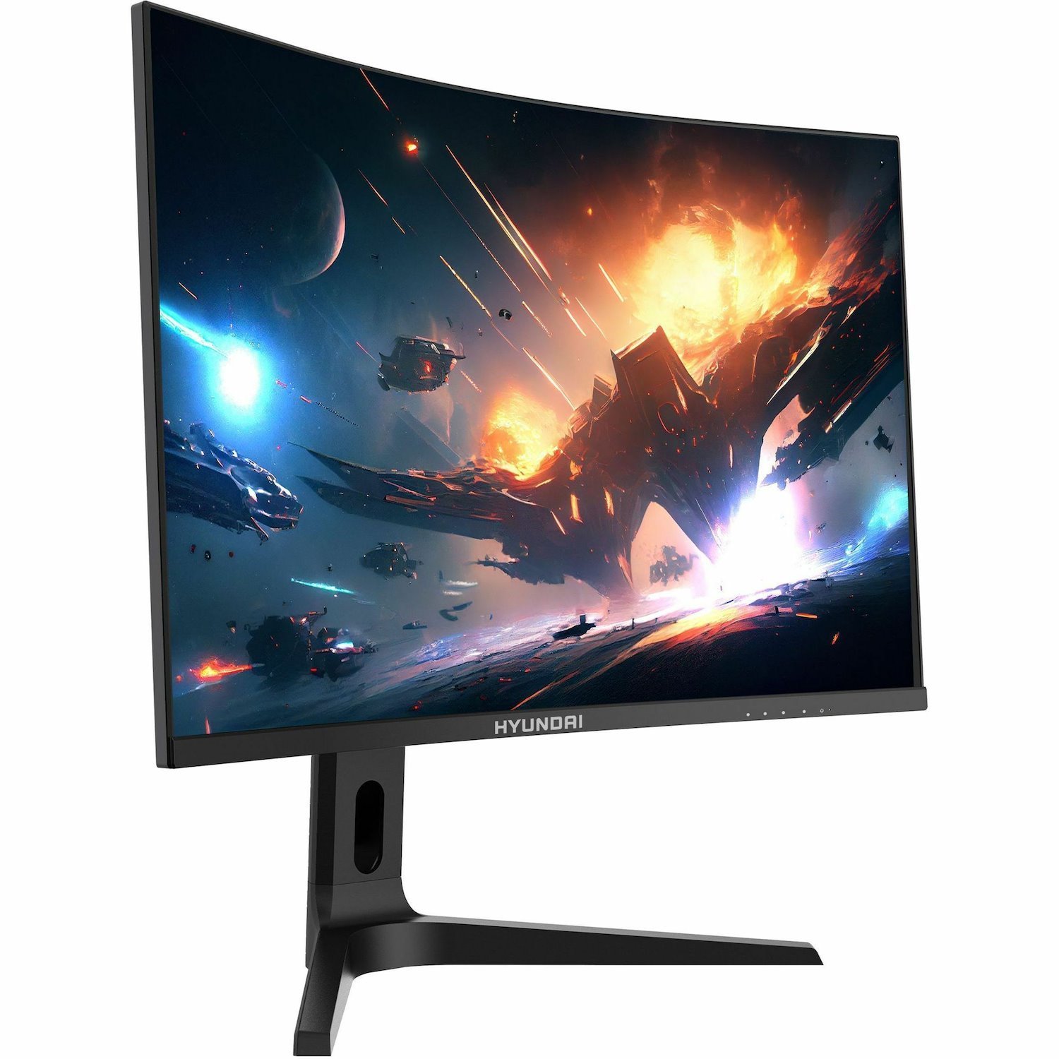 HY 32" 2560*1440 QHD, Curved Gaming Monitor, 165Hz - Black