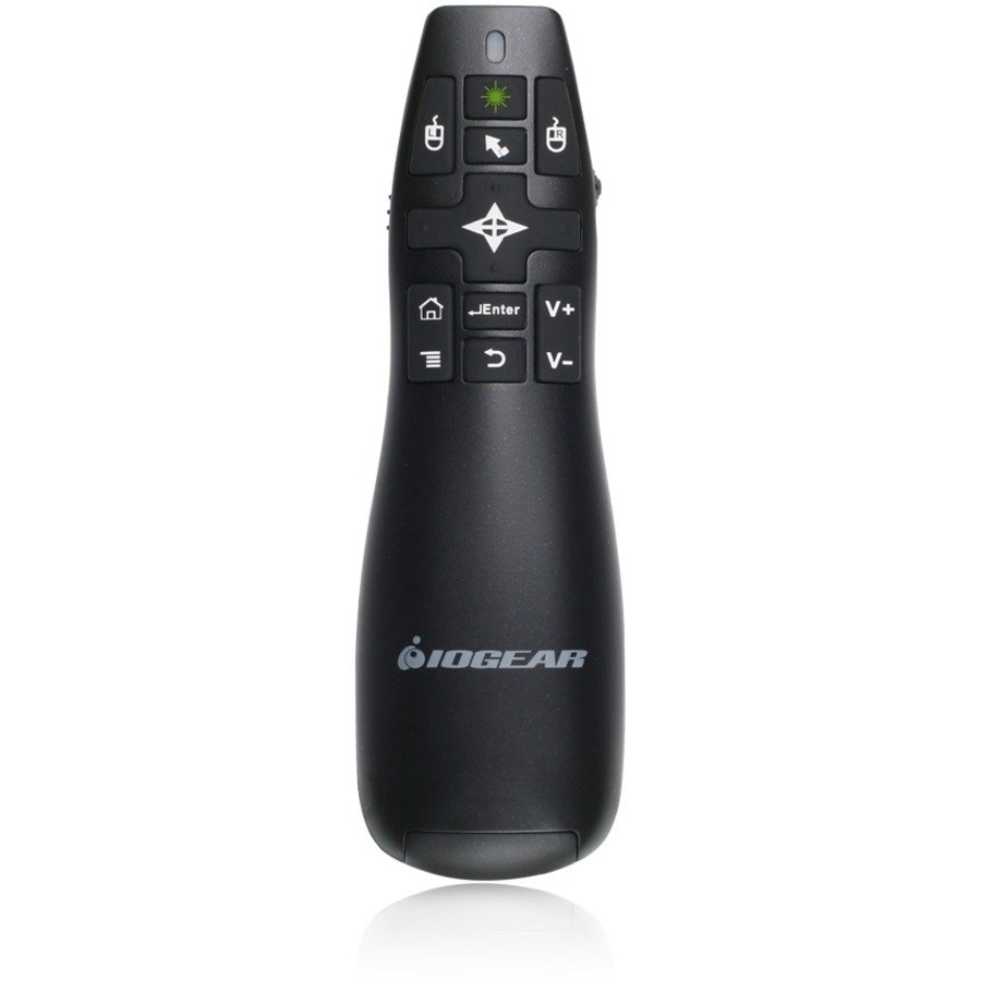 IOGEAR GreenPoint Pro GME435G Presentation Pointer - Radio Frequency - USB 2.0 - Laser - 1