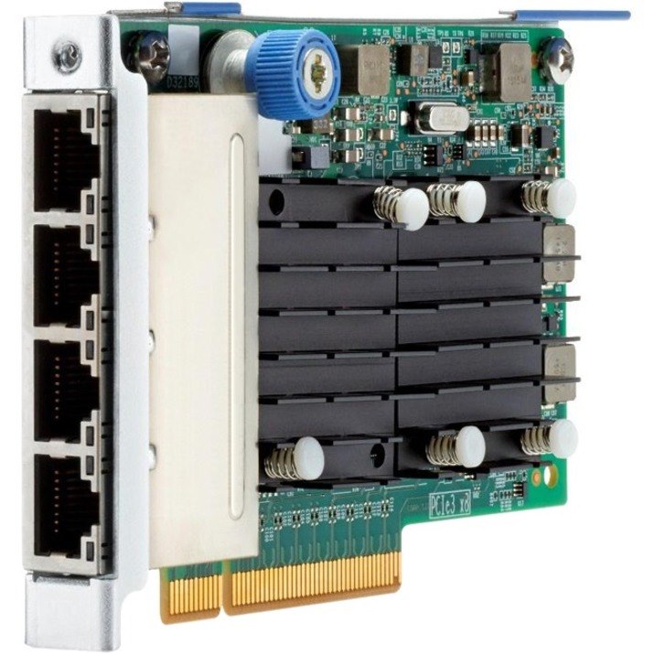 HPE 366T Gigabit Ethernet Card for Server - 10/100/1000Base-T - Refurbished - Plug-in Card