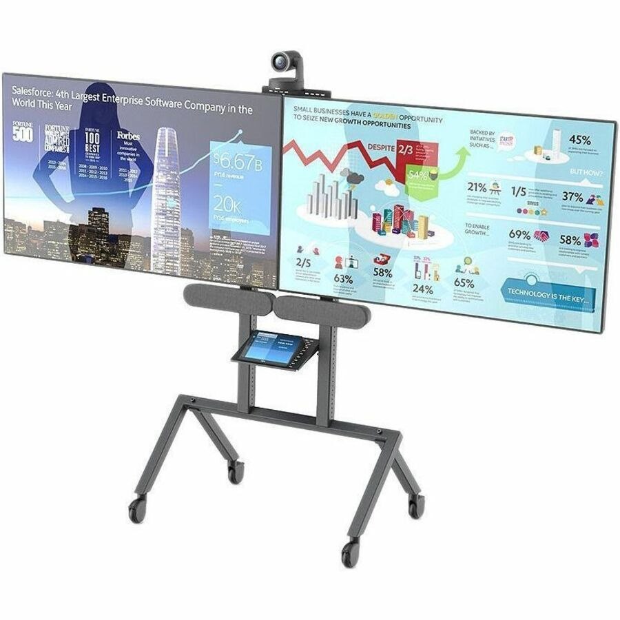 Heckler Design AV Cart for Logitech Rally Plus