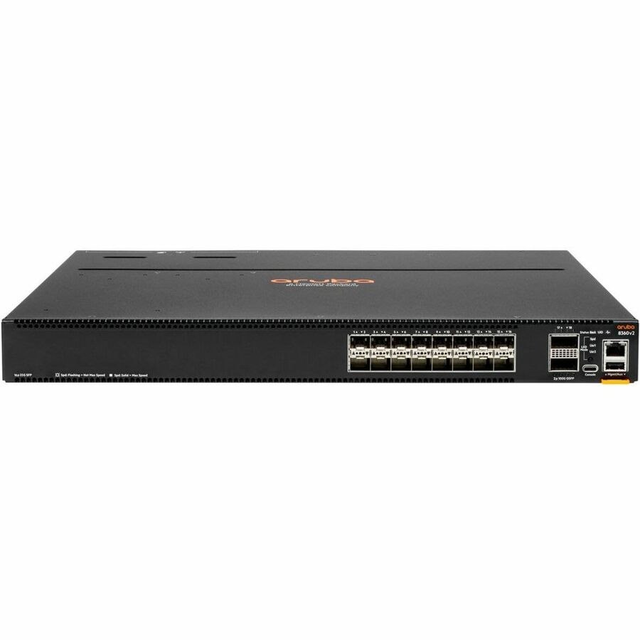 HPE CX 8360v2 8360-16Y2C Manageable Ethernet Switch - 25 Gigabit Ethernet, 100 Gigabit Ethernet - 25GBase-X, 100GBase-X - TAA Compliant