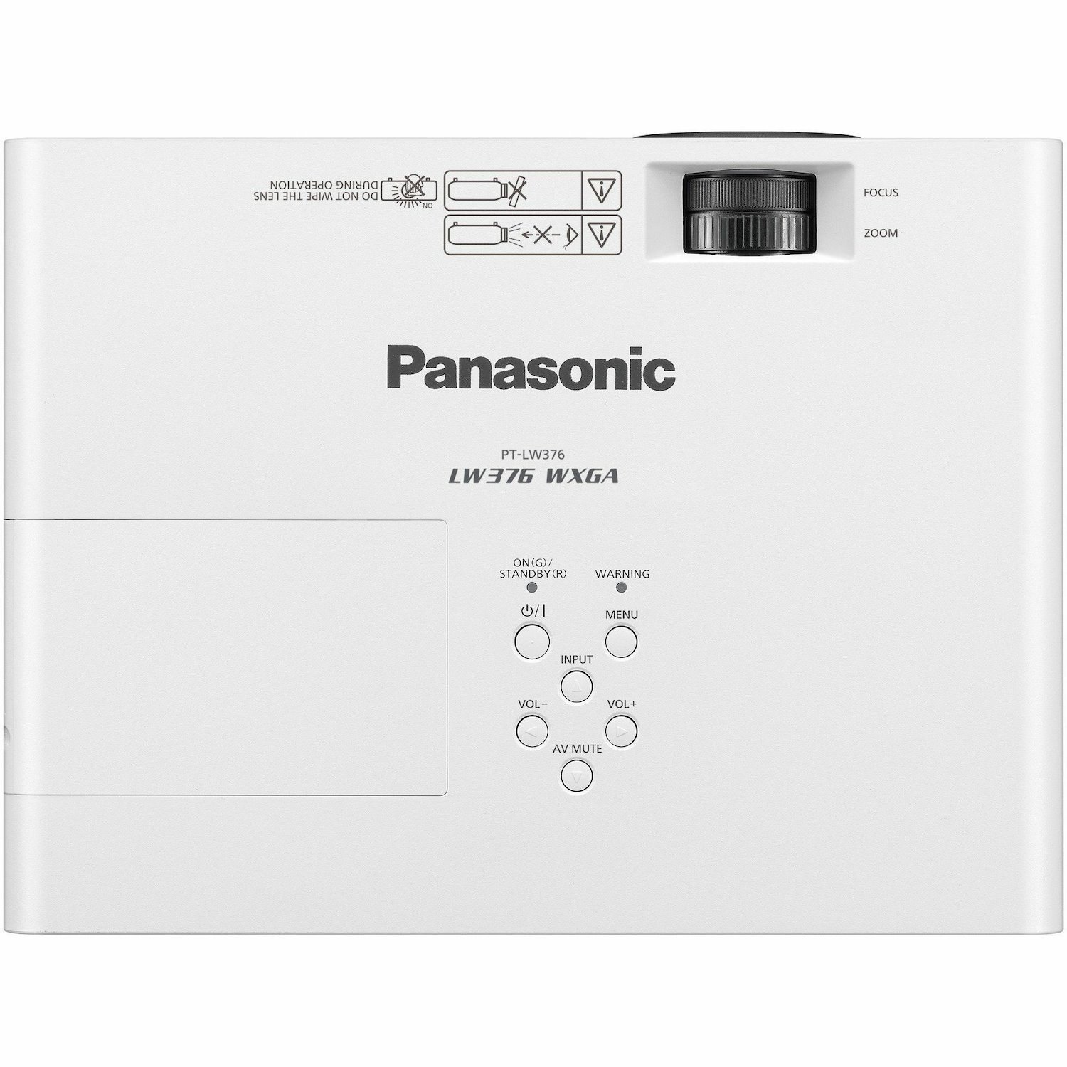 Panasonic Connect PT-LW376 LCD Projector - 16:10 - Ceiling Mountable, Desktop