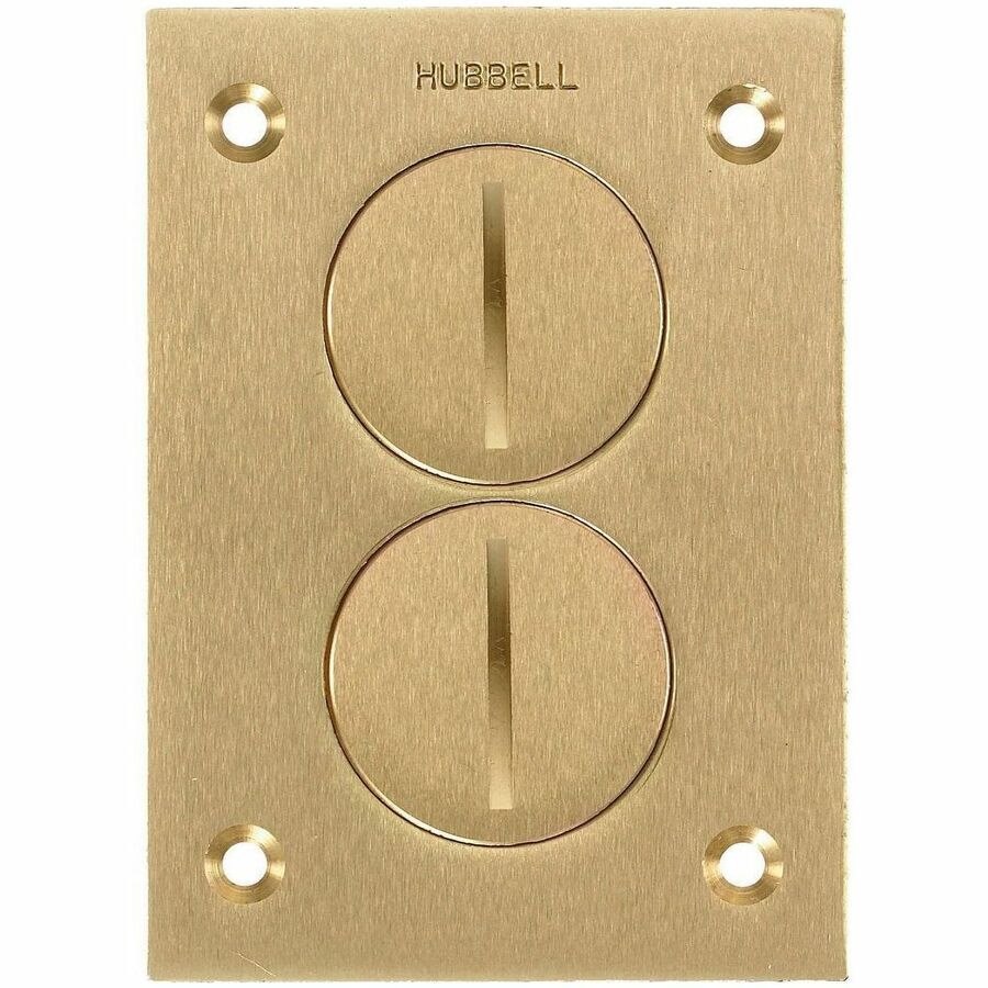 Hubbell F-Box CVR, Rect, 2) 1.5, BRS