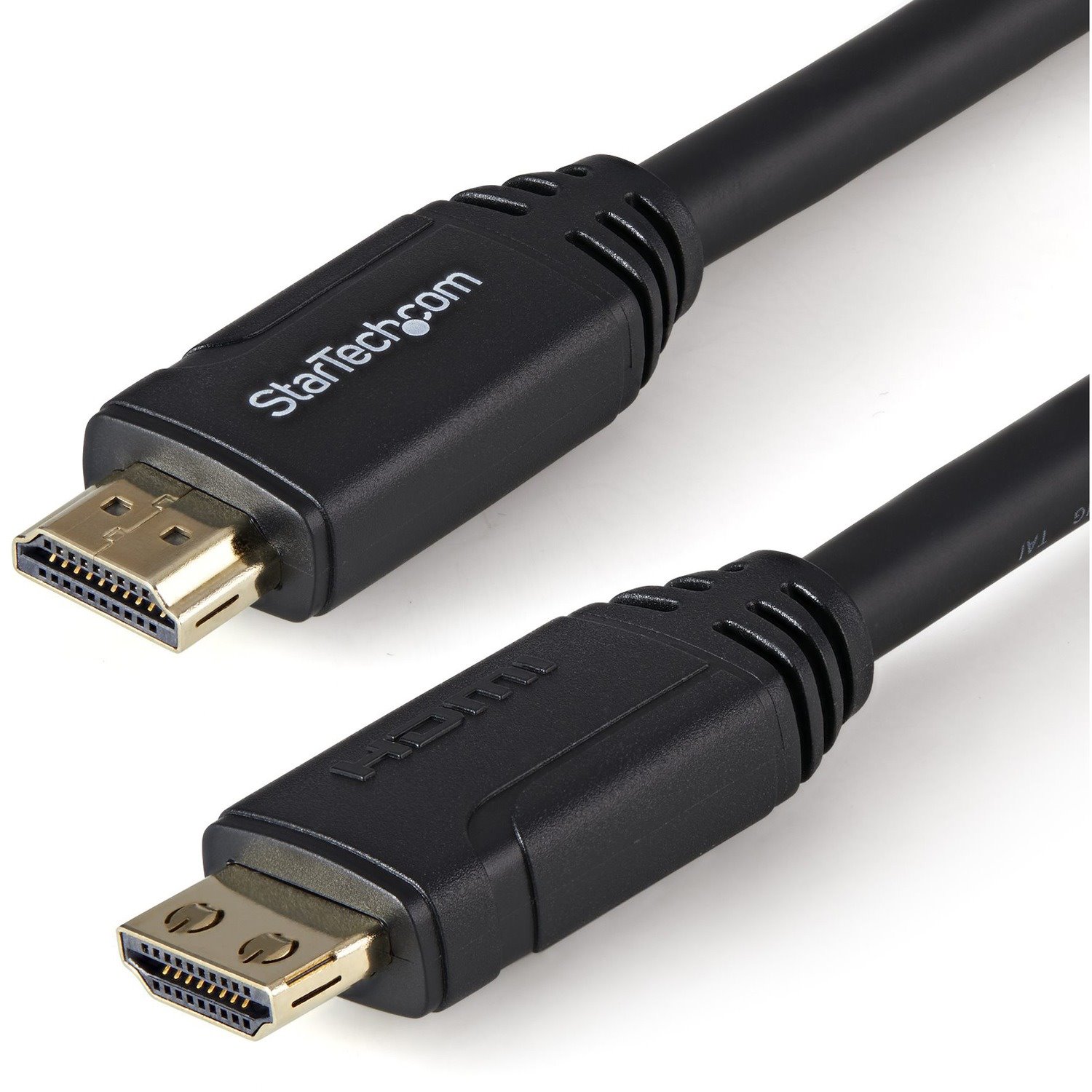 StarTech.com 10ft (3m) HDMI 2.0 Cable, 4K 60Hz High Speed HDMI Cable w/ Ethernet, HDR10, UHD HDMI Cord, M/M Gripping Connectors