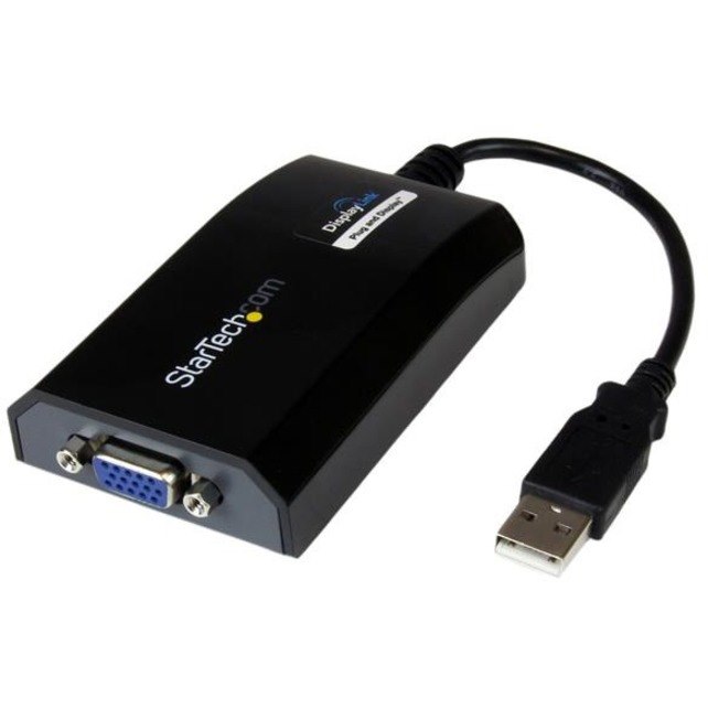 StarTech.com USB to VGA Adapter, External USB Video Graphics Card for PC and MAC, 1920x1200, Display Adapter - replacement for USB32VGAPRO