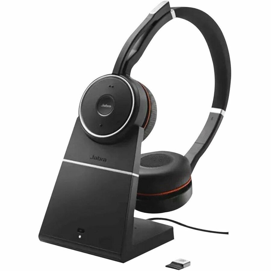 Jabra Evolve 75 Draadloos Op het oor Stereo Headset - Zwart