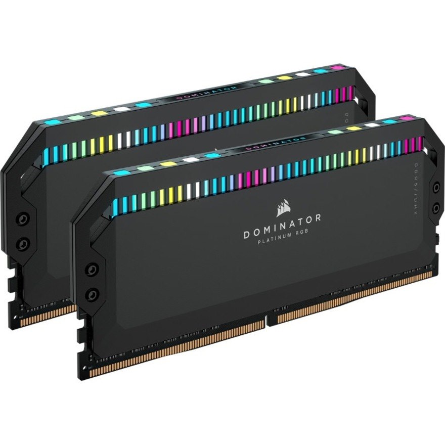 Corsair Dominator Platinum RGB 32GB (2 x 16GB) DDR5 DRAM 5600MHz C36 Memory Kit - Black