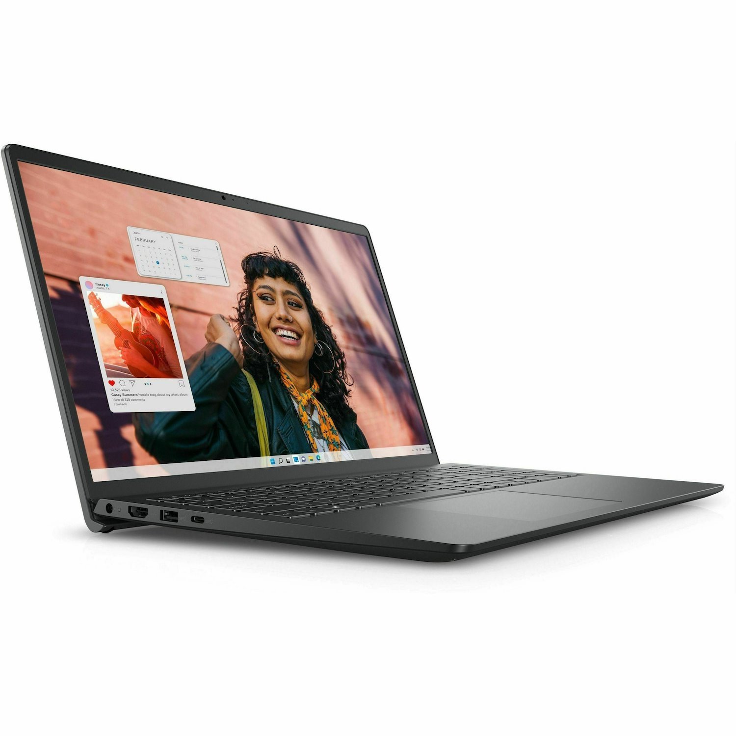 Dell Inspiron 15 3000 3530 39.6 cm (15.6") Notebook - Full HD - Intel Core i5 13th Gen i5-1334U - 16 GB - 512 GB SSD - English (UK) Keyboard - Carbon Black