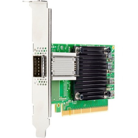 HPE MCX515A-CCAT 100Gigabit Ethernet Card for Server, Switch - 100GBase-X - QSFP28 - Plug-in Card