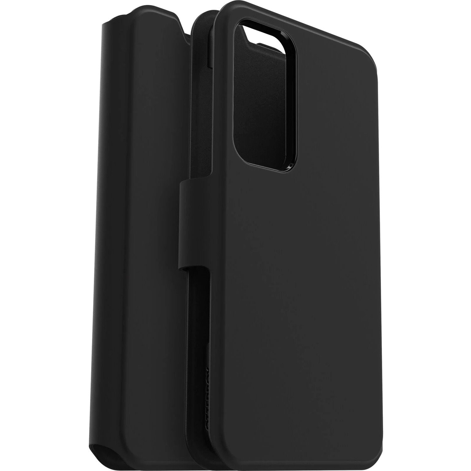 OtterBox Strada Via Carrying Case (Folio) Samsung Galaxy S23+ Smartphone - Black Night