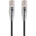 Monoprice SlimRun Cat6 28AWG UTP Ethernet Network Cable, 6-inch Black