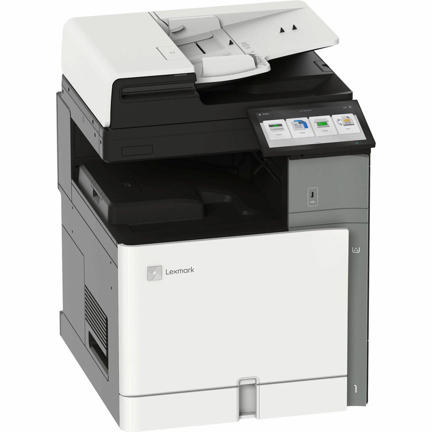 Lexmark MX953se Wired & Wireless Laser Multifunction Printer - Monochrome - TAA Compliant