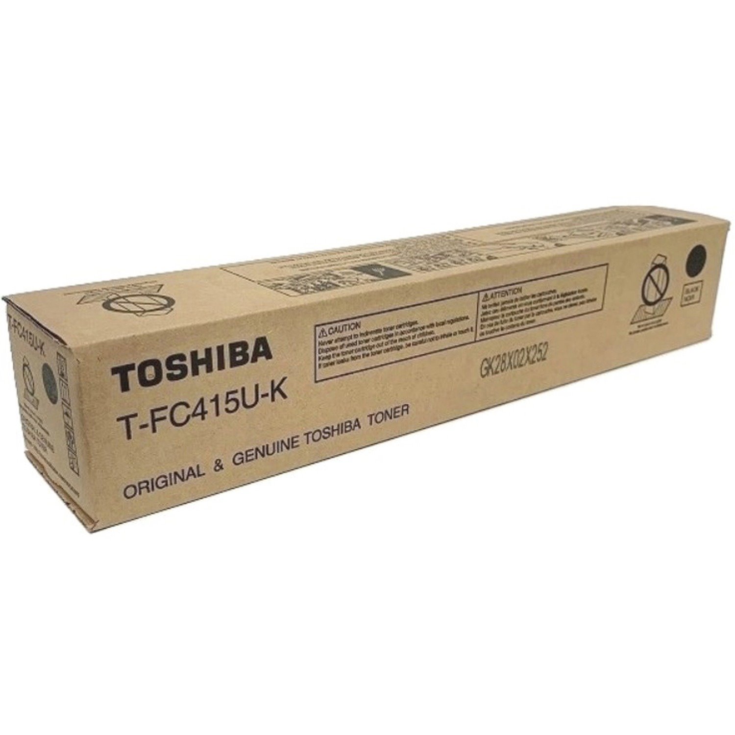 Toshiba Original Laser Toner Cartridge - Black - 1 Each