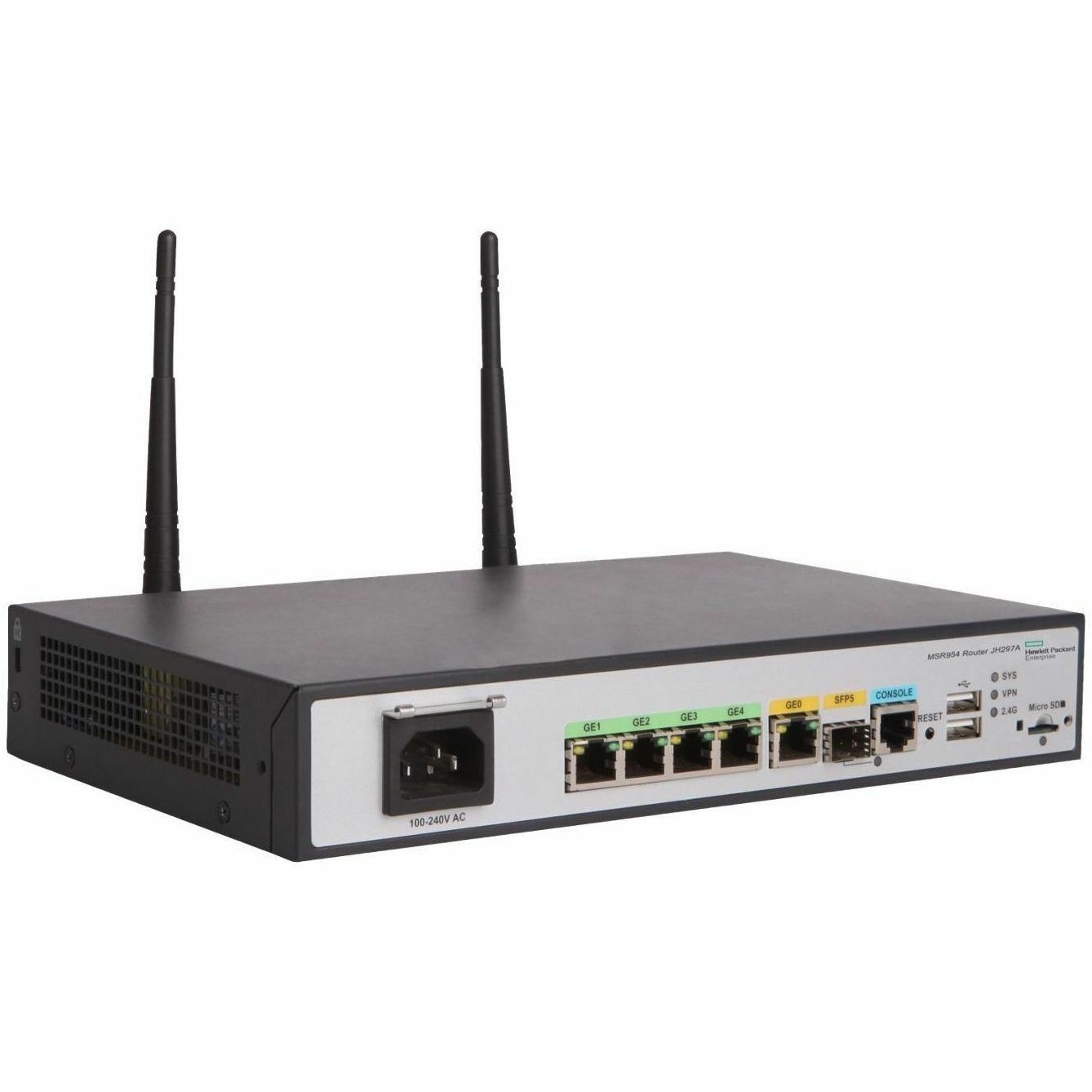 HPE MSR954-W Wi-Fi 4 IEEE 802.11n Ethernet Wireless Router