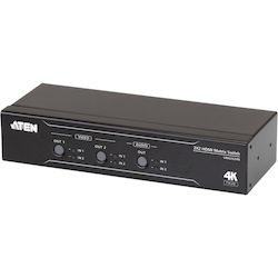 ATEN 2 x 2 True 4K HDMI Matrix Switch with Audio De-Embedder