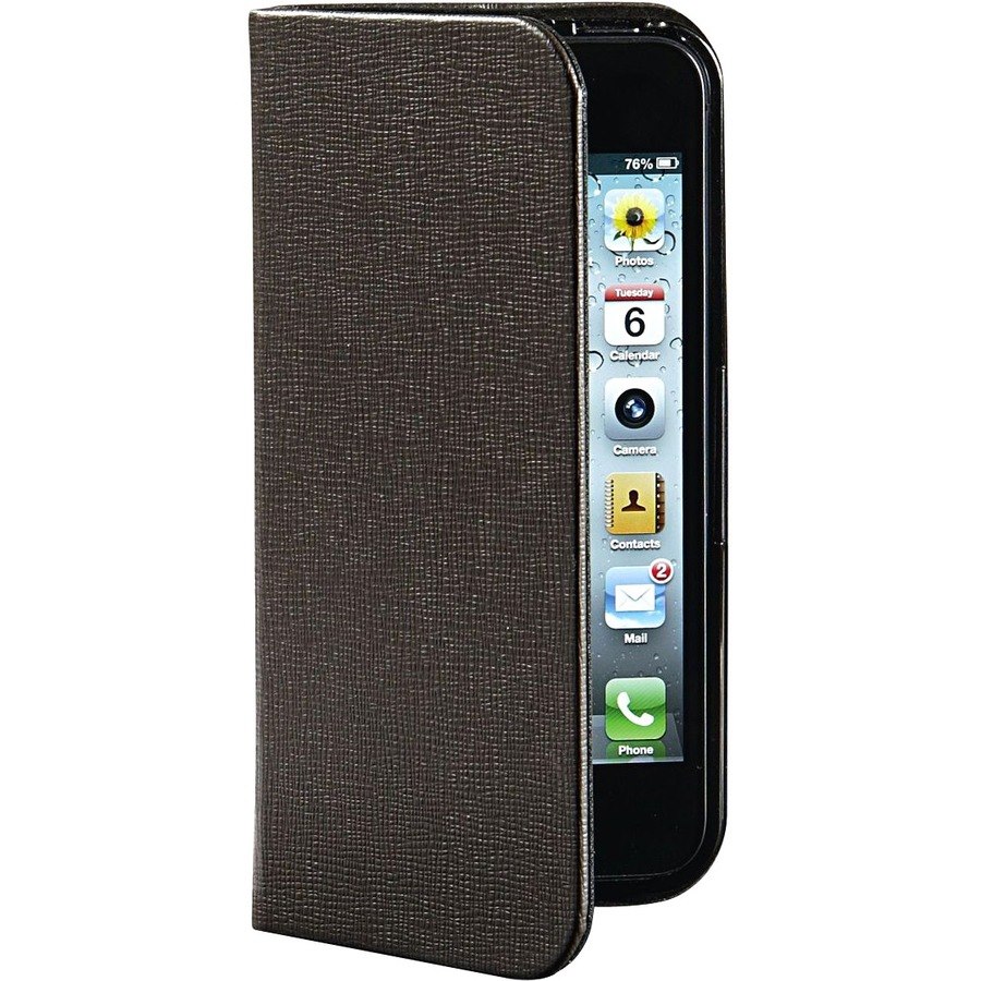 Verbatim Carrying Case (Folio) Apple iPhone Smartphone - Mocha Brown