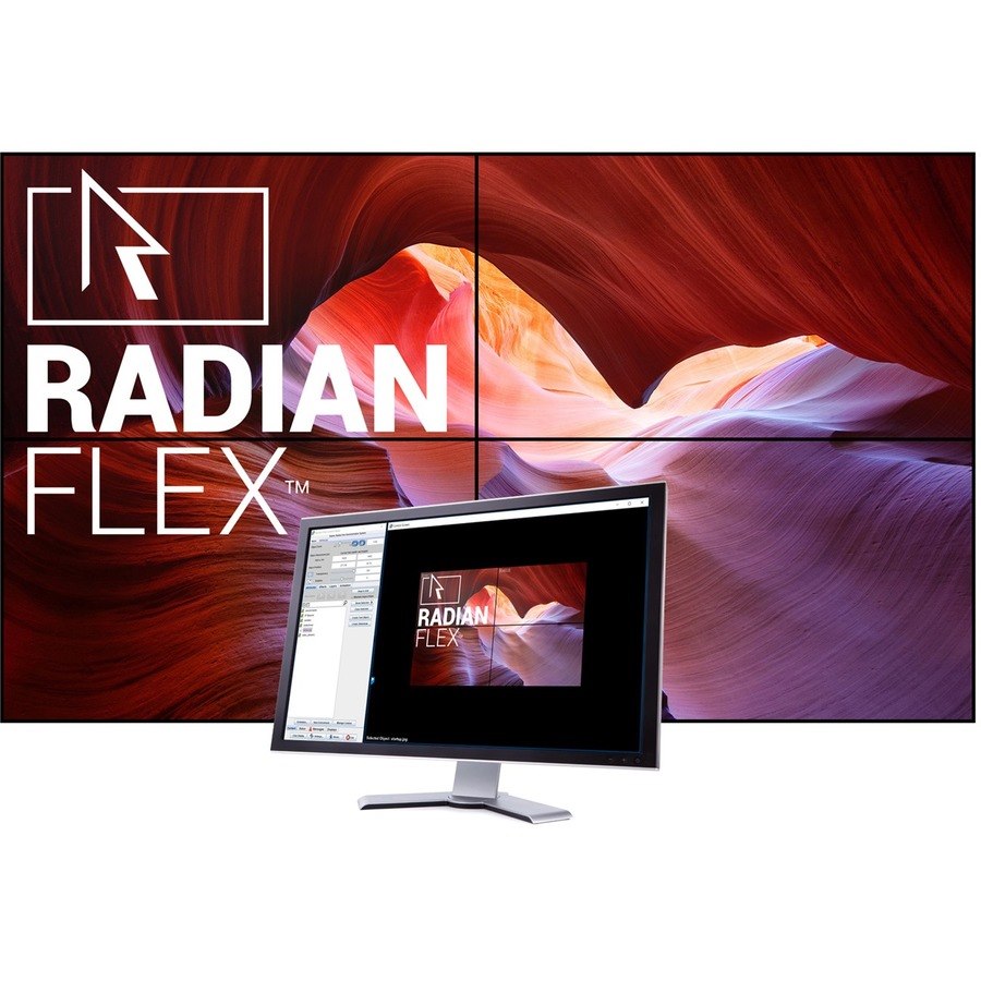 Black Box Radian Flex Video Wall Fail Safe Redundancy + 1 Year Double Diamond Warranty (Standard) - Upgrade License - 1 License - TAA Compliant