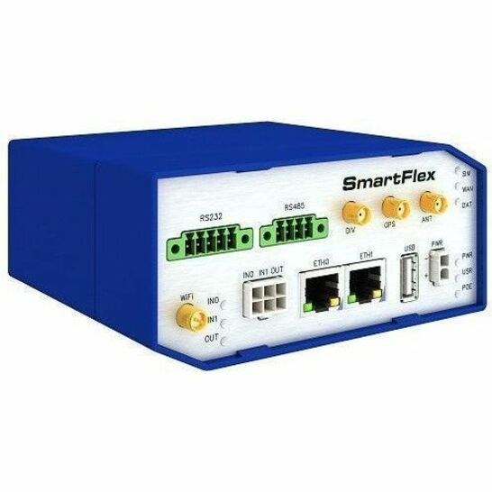 B+B SmartWorx SmartFlex SR308 Wi-Fi 4 IEEE 802.11a/b/g/n 2 SIM Ethernet, Cellular Modem/Wireless Router