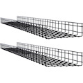 Eaton Tripp Lite Series Wire Mesh Cable Tray - 300 x 100 x 1500 mm (12 in. x 4 in. x 5 ft.), 2-Pack