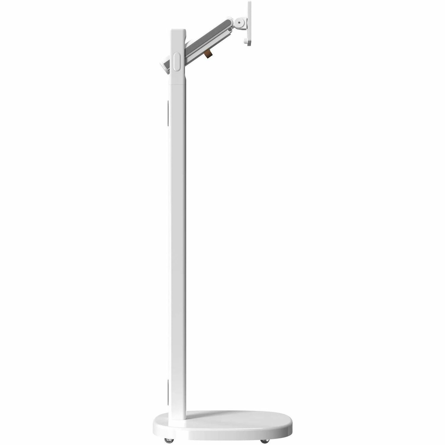 CTA Digital Mobile Rolling Spring Adjustable Floor Stand for Displays up to 22 lbs
