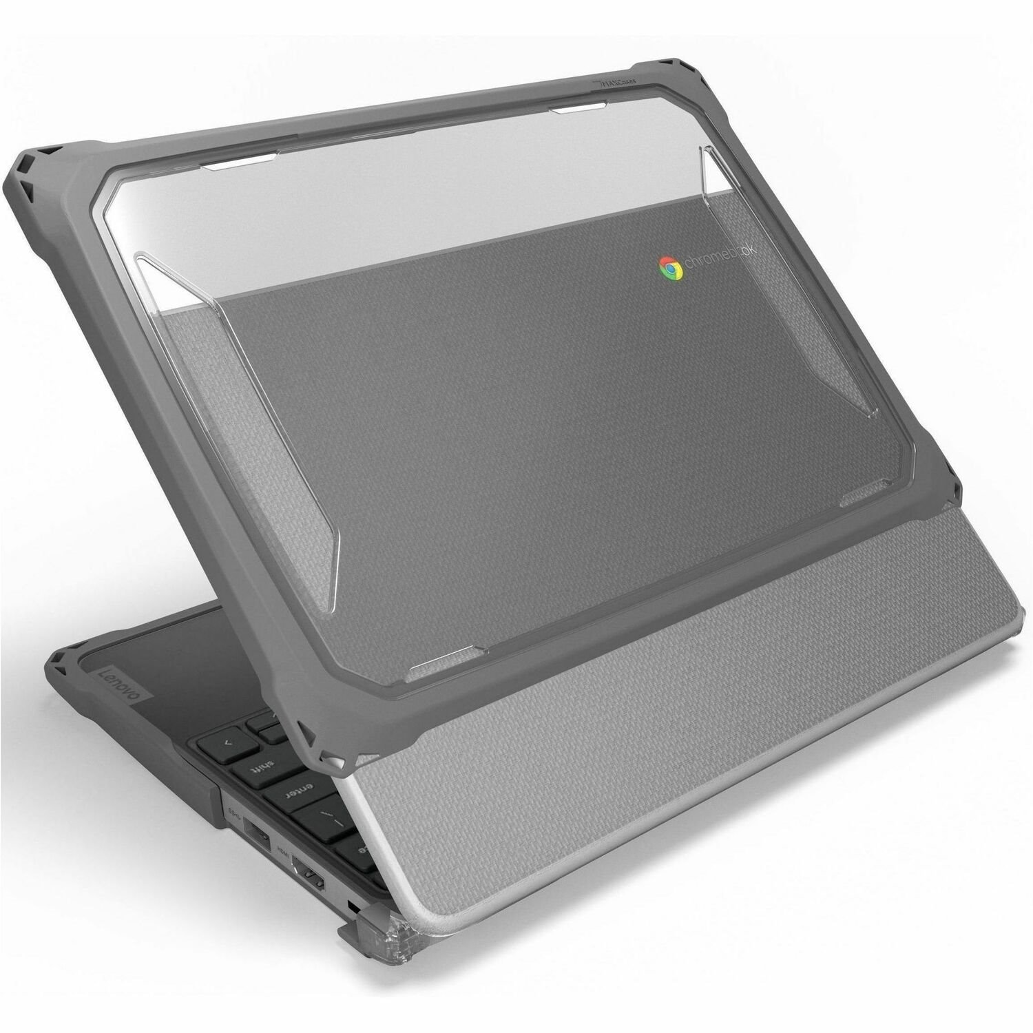 MAXCases Extreme Shell-F3 for Acer Spin C714 Chromebook 14" 2:1 (Acer Part # NX.K3YAA.001) (Grey)