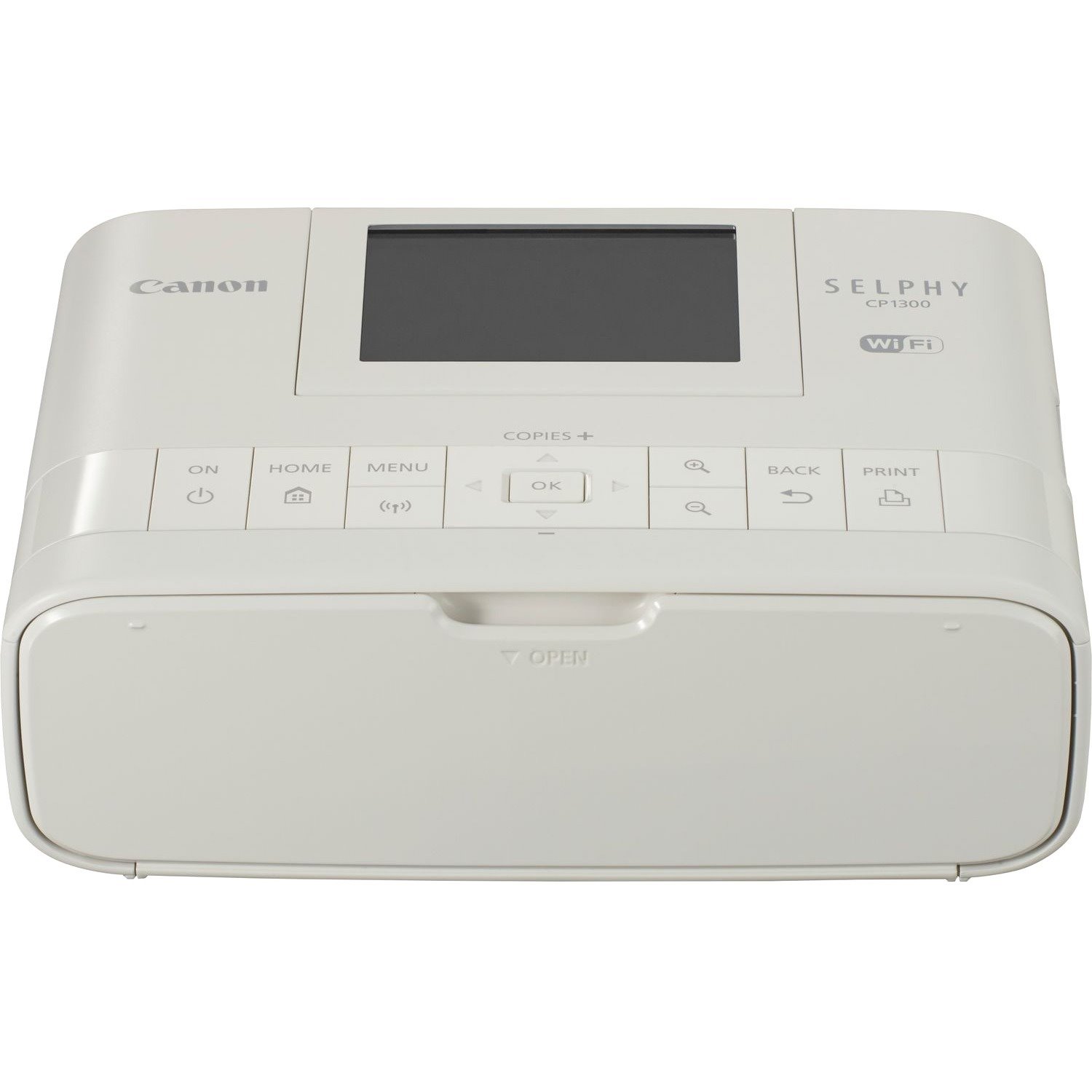 Canon SELPHY CP1300 Dye Sublimation Printer - Colour - Photo Print - Portable - 8.1 cm (3.2") Display - White