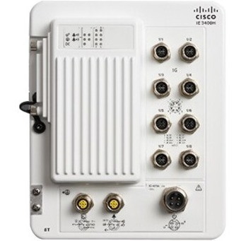 Cisco Catalyst IE3400 IE-3400H-8T-E 8 Ports Manageable Ethernet Switch - Fast Ethernet - 100Base-X