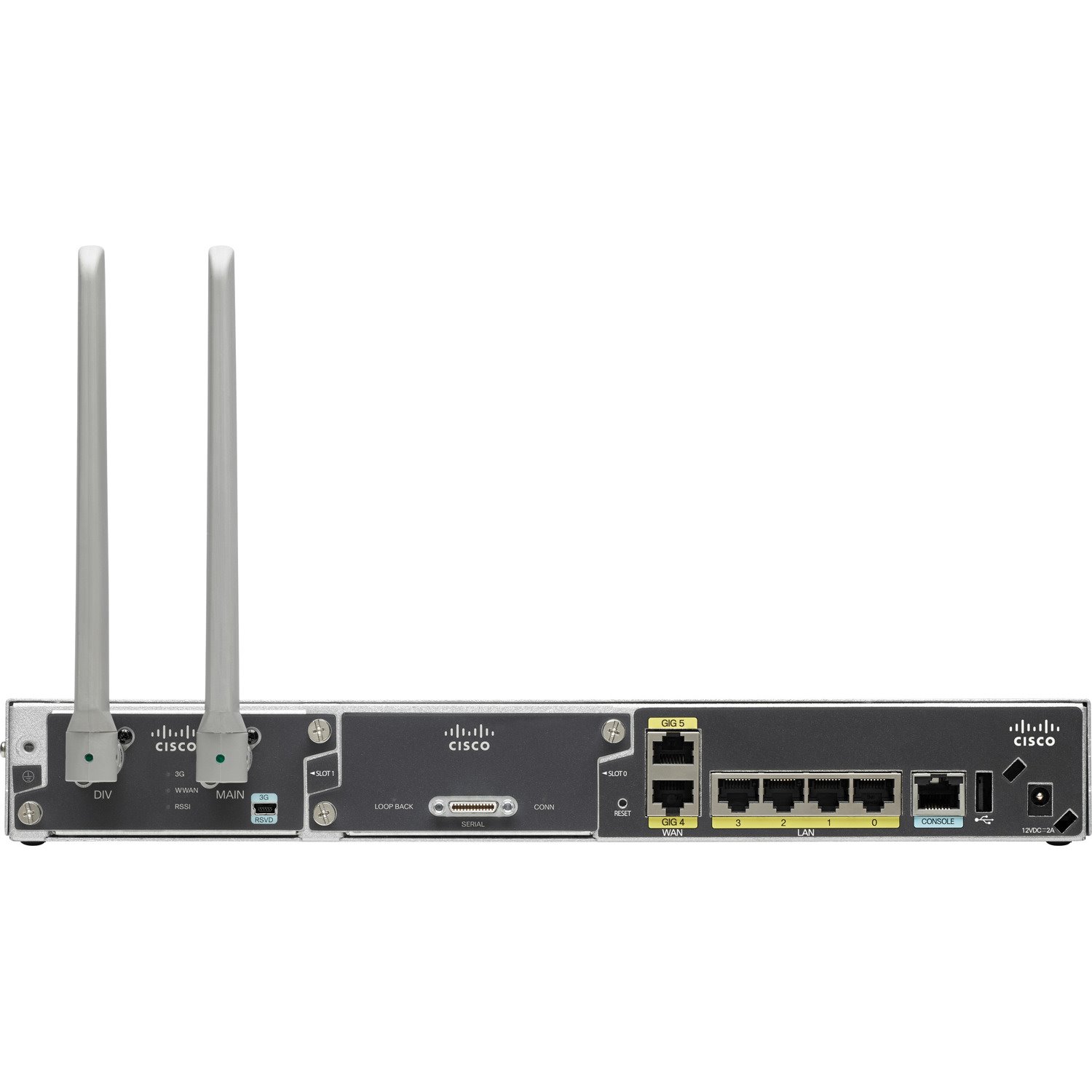 Cisco C841M-4X Ethernet Wireless Integrated Services Router - Refurbished