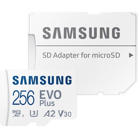 Samsung EVO Plus 256 GB Class 10/UHS-I (U3) V10 microSDXC - 1