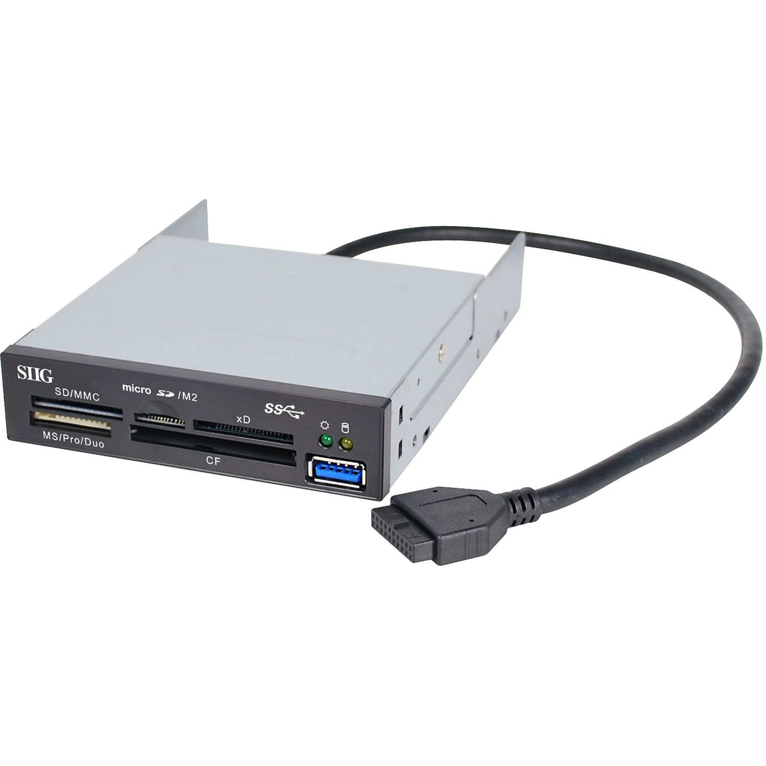 SIIG USB 3.0 Internal Bay Multi Card Reader