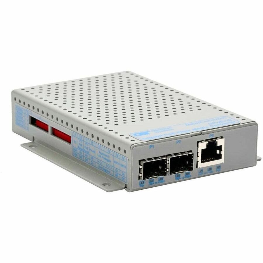 Omnitron Systems OmniConverter GPoEBT/S Transceiver/Media Converter