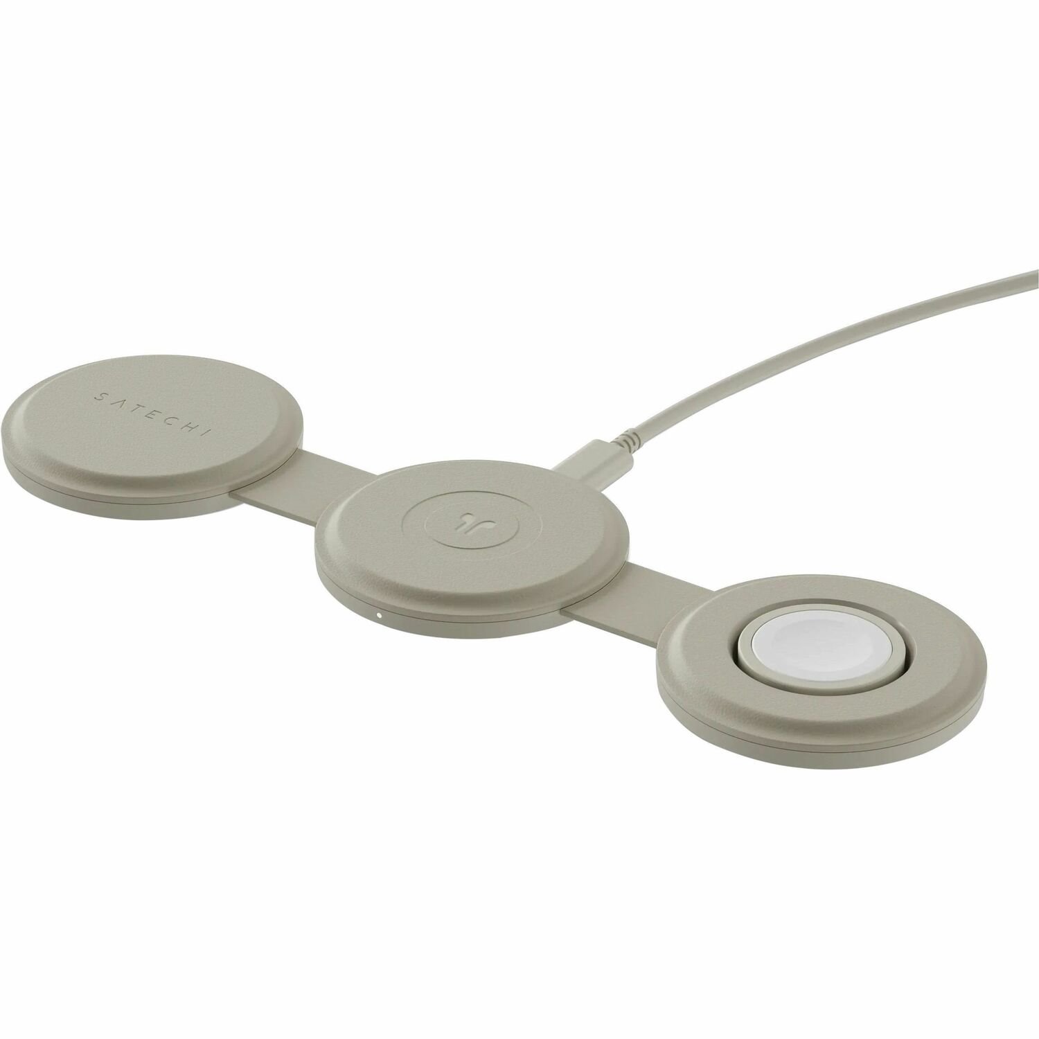 Satechi Onthego 3-In-1 Wireless Charger (Sand)