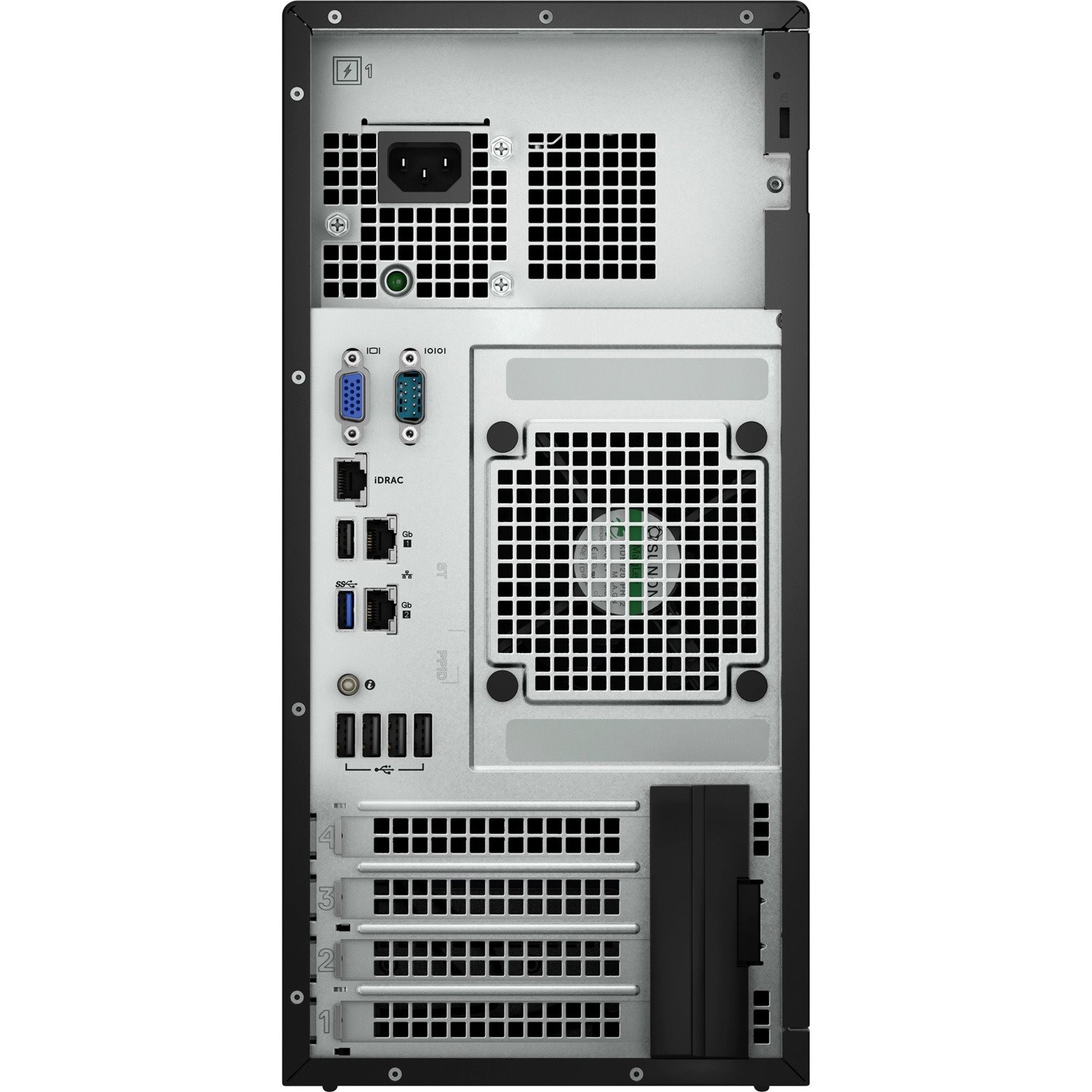 Dell PowerEdge T150 4U Mini-tower Server - 1 Xeon E-2334 3.40 GHz - 16 GB RAM - 2 TB HDD - (1 x 2TB) HDD Configuration - Serial Attached SCSI (SAS), Serial ATA/600 Controller