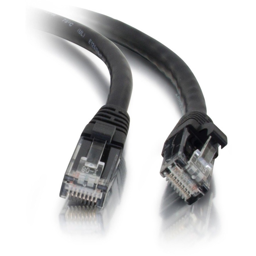 C2G 3ft Cat5e Ethernet Cable - Snagless Unshielded (UTP) - Black