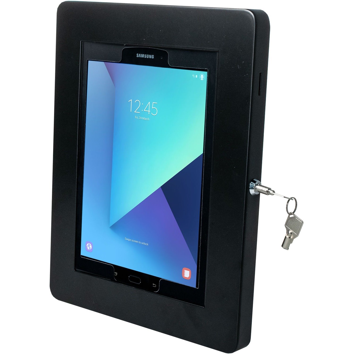 CTA Digital Premium Small Locking Wall Mount (Black)