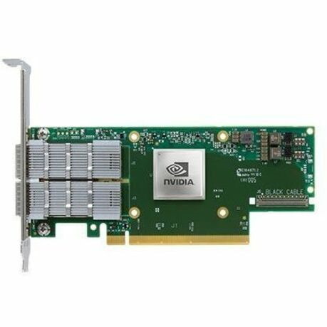 NVIDIA ConnectX-6 200Gigabit Ethernet Card - QSFP56 - Plug-in Card