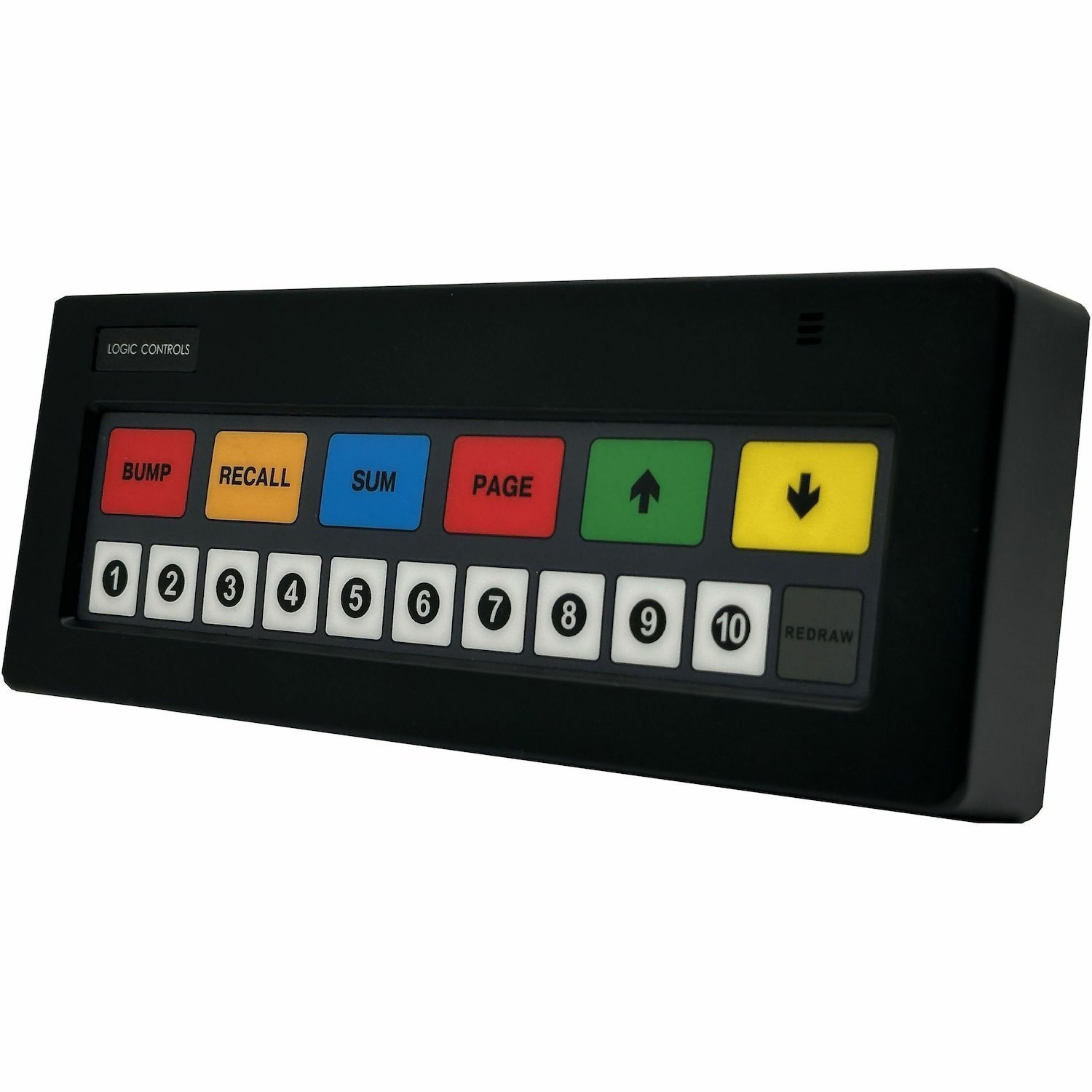 Logic Controls KB1700 Kitchen Display Bump Bar - Legend Sheet B