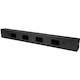 StarTech.com Vertical Cable Organizer with Finger Ducts - Vertical Cable Management Panel - Rack-Mount Cable Raceway - 20U - 3 ft.