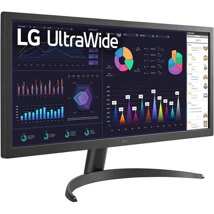 LG Ultrawide 26WQ500-B 26" Class UW-UXGA LCD Monitor - 21:9