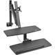 Eaton Tripp Lite Series WorkWise Height-Adjustable Sit-Stand Workstation, Single-Monitor, Clamp-on