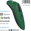 SocketScan® S730, 1D Laser Barcode Scanner, Green