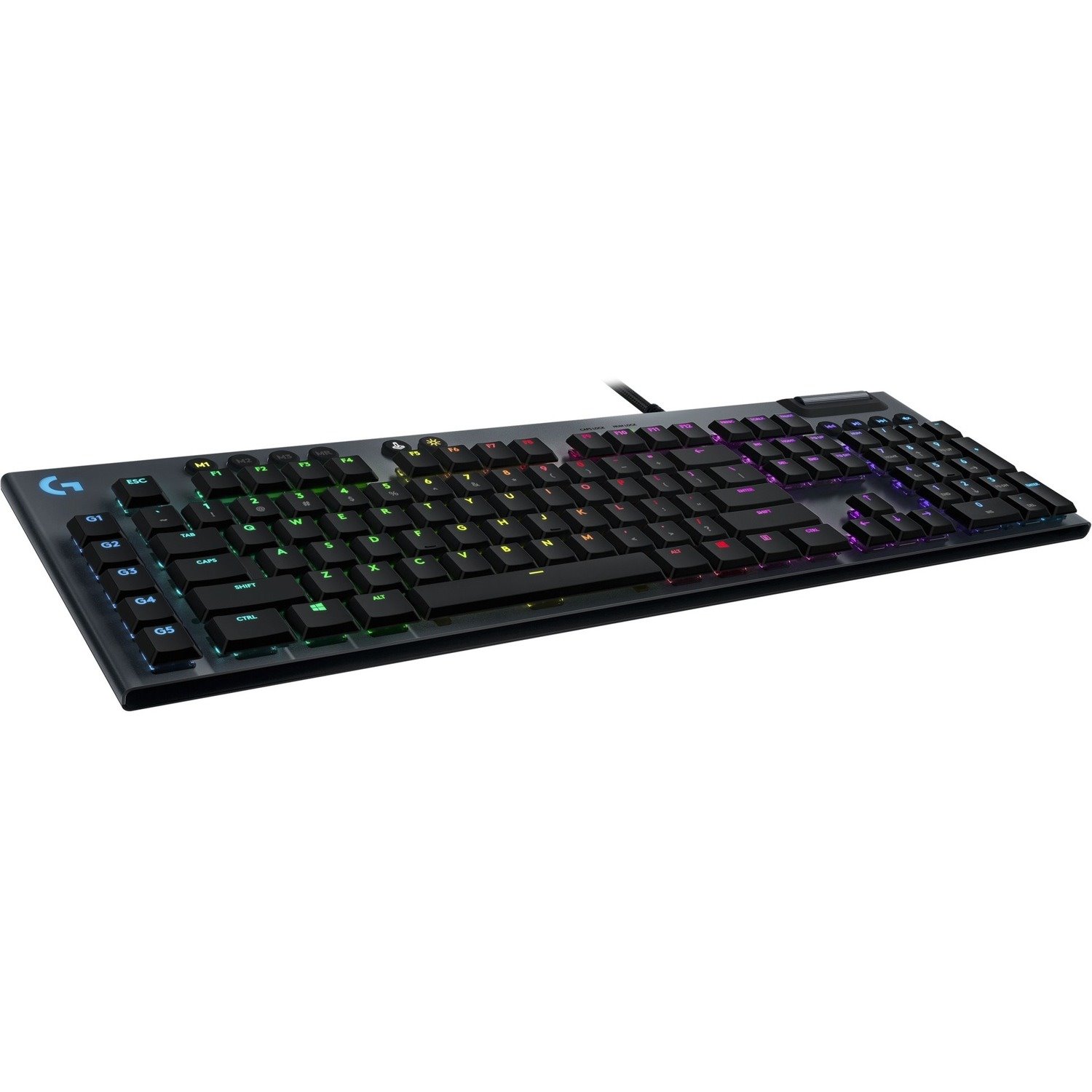 Logitech G815 Gaming Keyboard - Cable Connectivity - USB Interface - English - Black