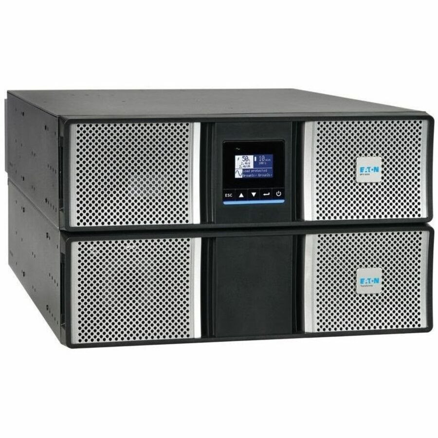 Eaton 9PX G2 6000VA 5400W 208/120V Online Double-Conversion UPS - L6-30P Input, 6x 5-20R, 1x L6-30R, 1x L14-30R, Cybersecure Network Card, Extended Run, 6U Rack/Tower