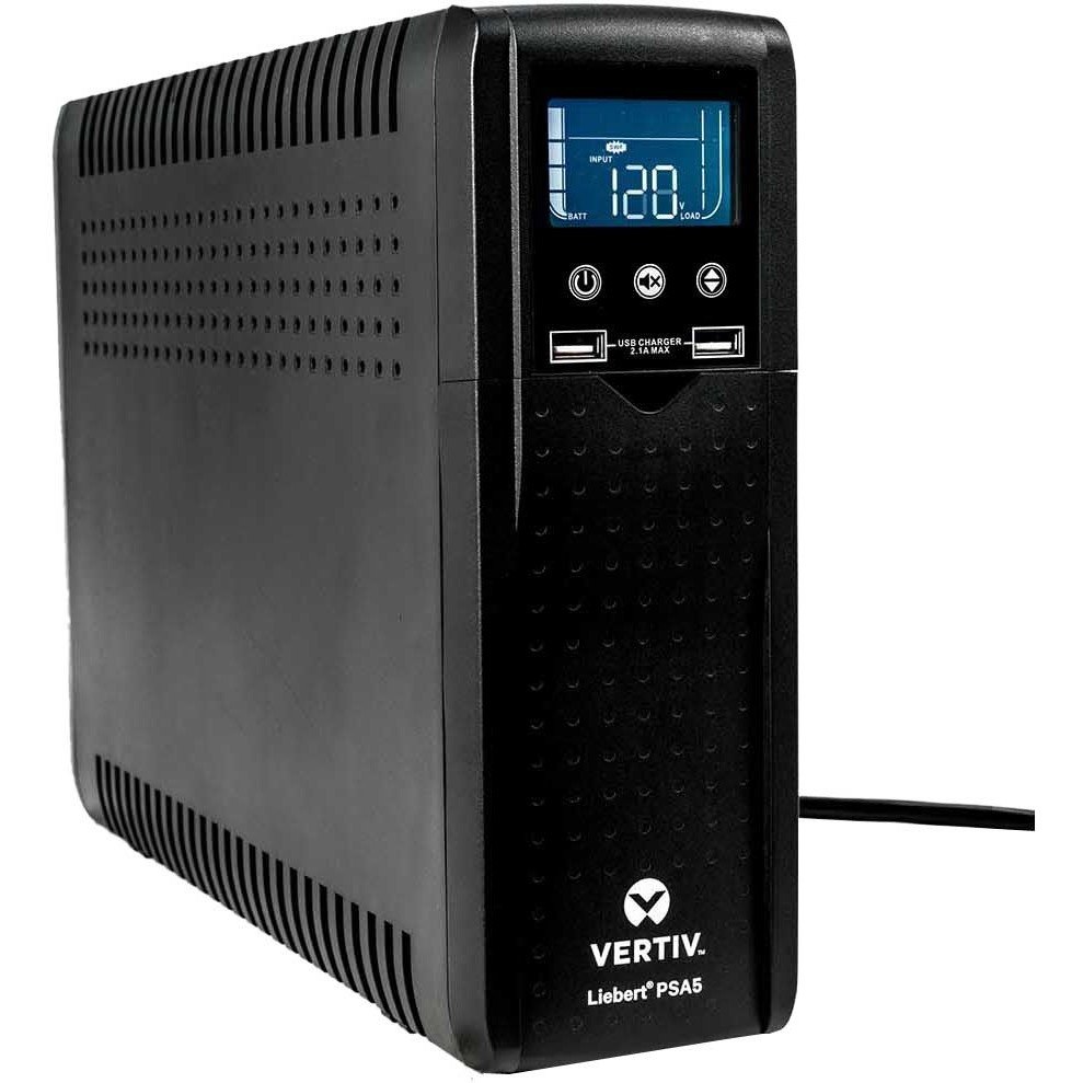 Vertiv Liebert PSA5 UPS - 1500VA/900W 120V | Line Interactive AVR Tower UPS